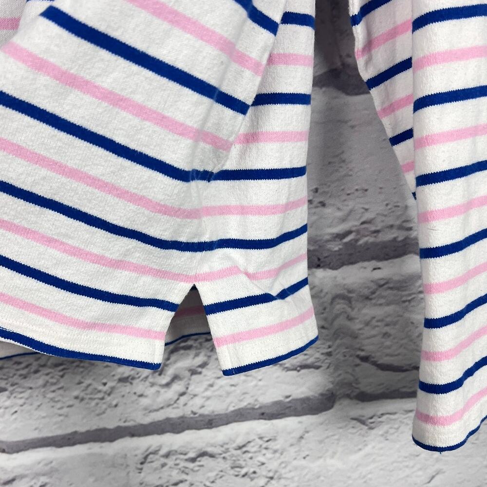 &‎ Other Stories Women's 8 Nautical Coastal Minimalist Striped Long Sleeve Tee - Picture 5 of 11
